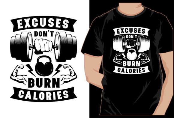 Burn Calories Graphics: Gym T-Shirt Designs Review