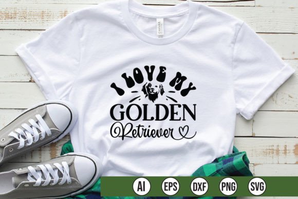 I Love My Golden Retriever: A Must-Have for T-Shirt Designs