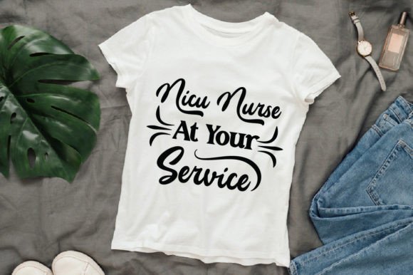 Nicu Nurse at Your Service T-shirt Design Review