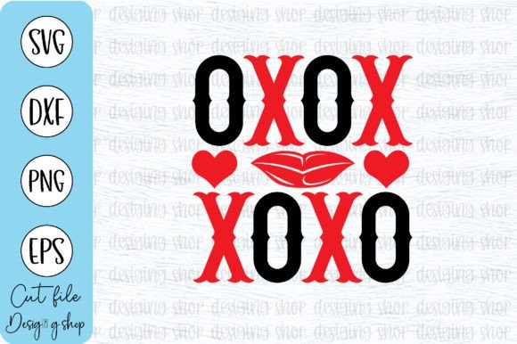 Oxox Xoxo Svg: A Versatile Graphic for T-Shirt Designs